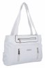 Torebka Damska Shopper Bag firmy Hernan 3892 Biała
